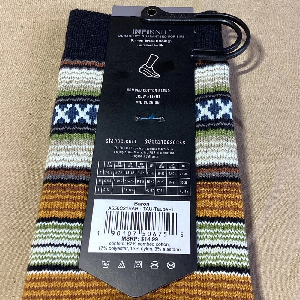 Stance casual combed